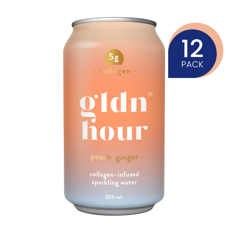 peach ginger 12 pack - gldn hour